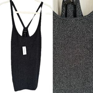 Banana Republic Festive Black Tank, Size L